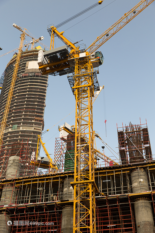 迪拜城市摩天大楼的建设发展建筑工业工程