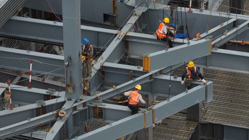 全国首个 空天信息大学建设工程项目二期一批次主体结构全面封顶