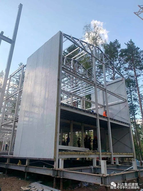 俄罗斯克拉斯诺亚尔斯克钢结构建筑工程营地概述